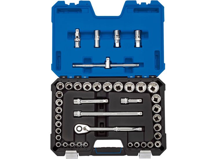 Draper 16467 1/2" Sq. Dr. MM/AF Combined Socket Set (41 Piece)