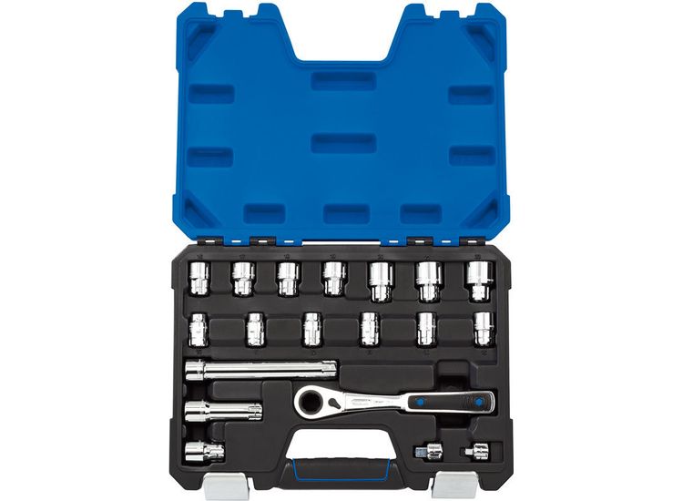 Draper 16482 20mm 'Go Through' Socket Set (19 Piece)
