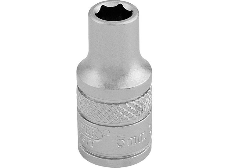 Draper 16508 1/4" Sq. Dr. Socket (5mm)