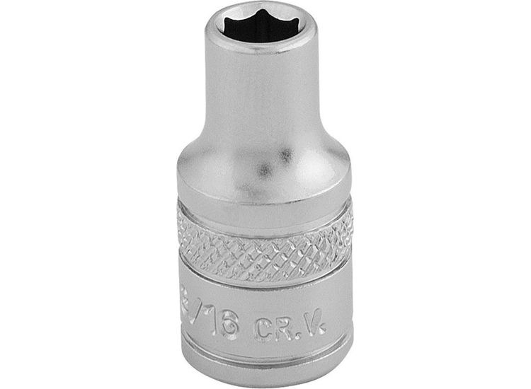 Draper 16517 1/4" Sq. Dr. Imperial Socket (3/16")