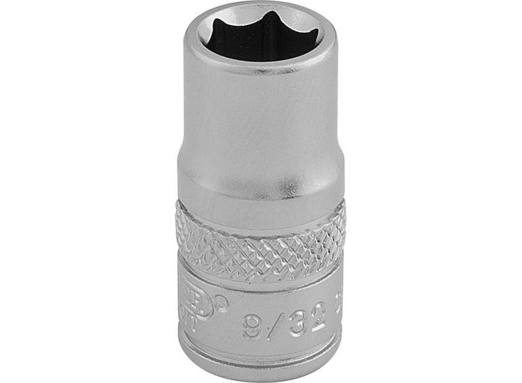 Draper 16521 1/4" Sq. Dr. Imperial Socket (9/32")