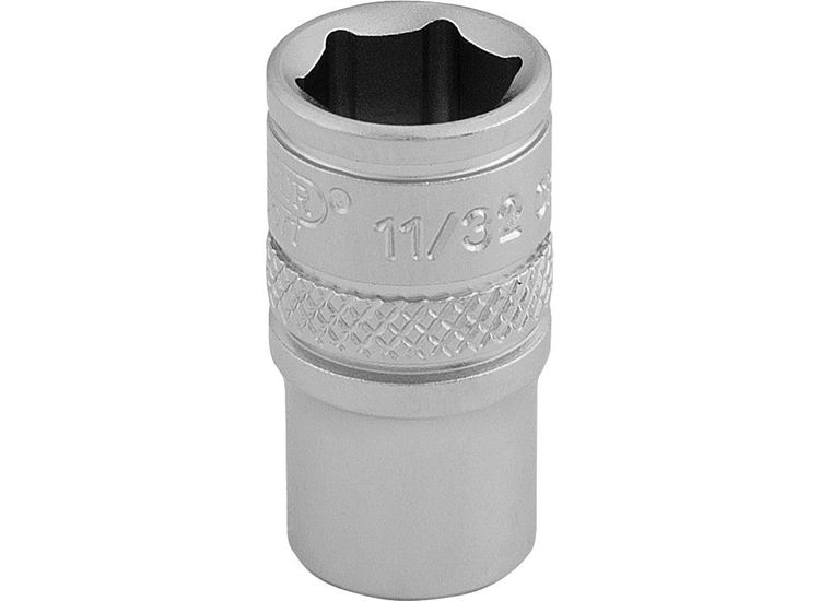 Draper 16523 1/4" Sq. Dr. Imperial Socket (11/32")