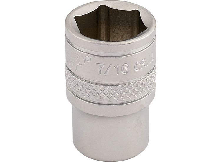 Draper 16525 1/4" Sq. Dr. Imperial Socket (7/16")
