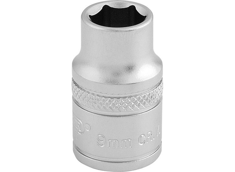 Draper 16534 3/8" Sq. Dr. 6 Point Metric Socket (9mm)