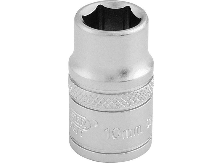 Draper 16535 3/8" Sq. Dr. 6 Point Metric Socket (10mm)
