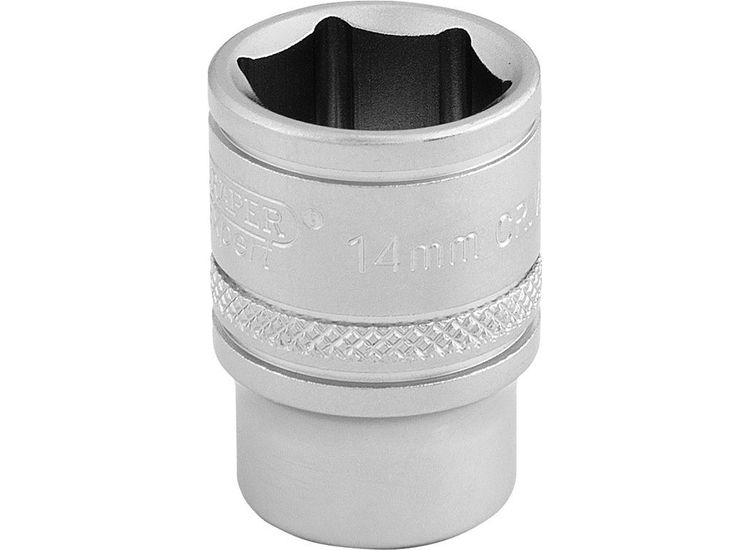 Draper 16540 3/8" Sq. Dr. 6 Point Metric Socket (14mm)