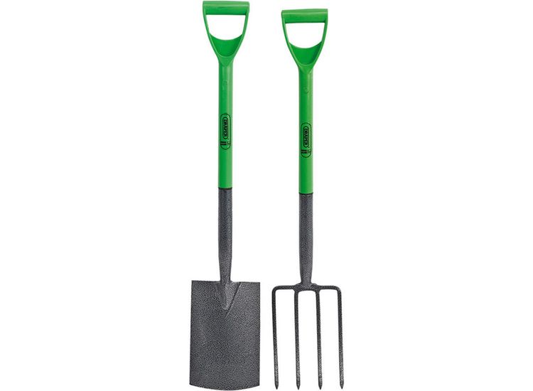 Draper 16566 Carbon Steel Garden Fork and Spade Set