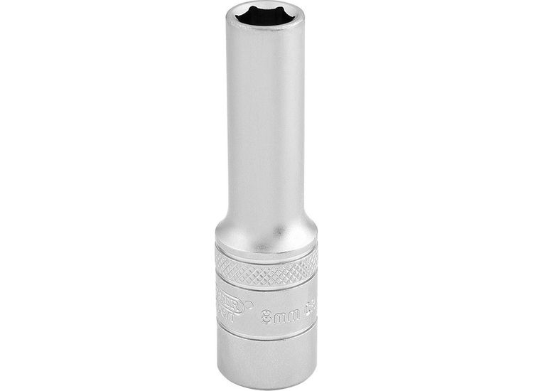 Draper 16578 3/8" Sq. Dr. 6 Point Metric Deep Socket (8mm)