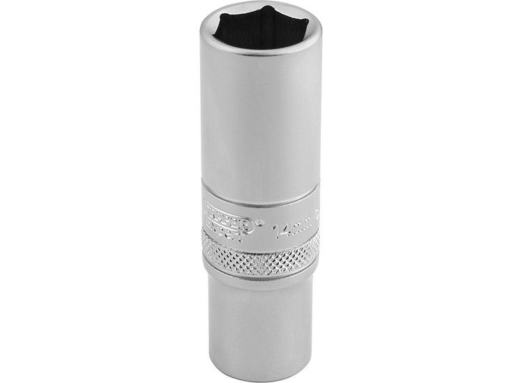 Draper 16582 3/8" Sq. Dr. 6 Point Metric Deep Socket (14mm)