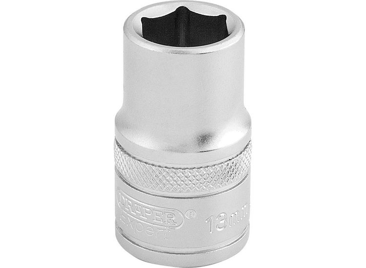 Draper 16602 1/2" Sq. Dr. 6 Point Metric Socket (13mm)