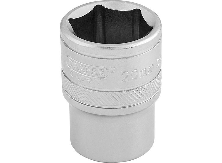Draper 16610 1/2" Sq. Dr. 6 Point Metric Socket (20mm)