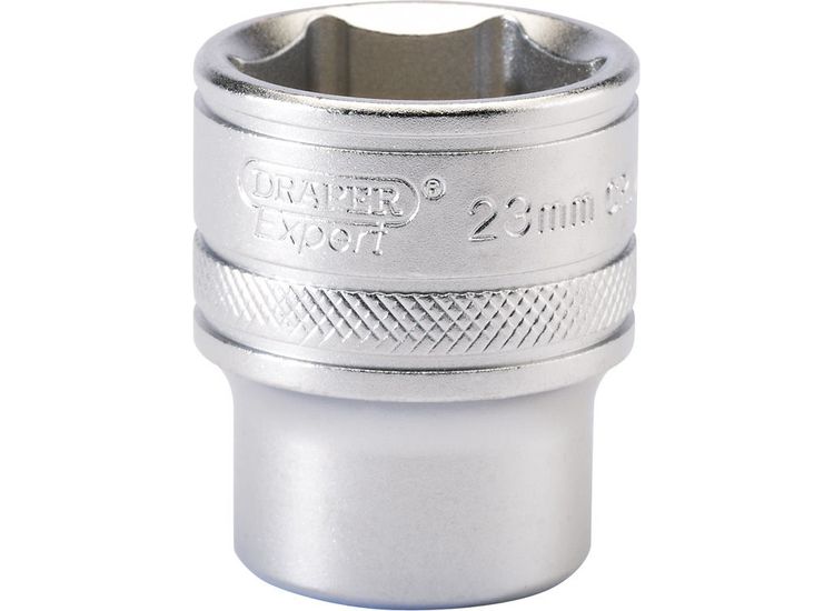 Draper 16614 1/2" Sq. Dr. 6 Point Metric Socket (23mm)