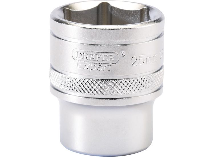 Draper 16616 1/2" Sq. Dr. 6 Point Metric Socket (25mm)