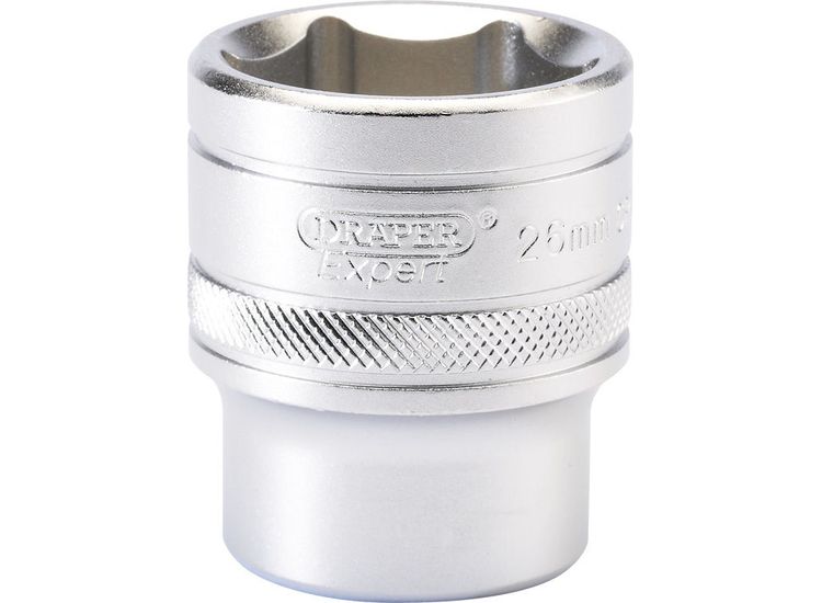Draper 16617 1/2" Sq. Dr. 6 Point Metric Socket (26mm)