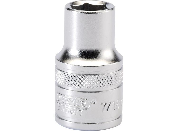 Draper 16625 1/2" Sq. Dr. 6 Point Imperial Socket (7/16")