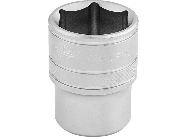 Draper 16632 1/2" Sq. Dr. 6 Point Imperial Socket (7/8")