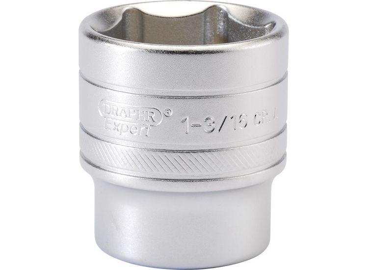 Draper 16638 1/2" Sq. Dr. 6 Point Imperial Socket (1.3/16")