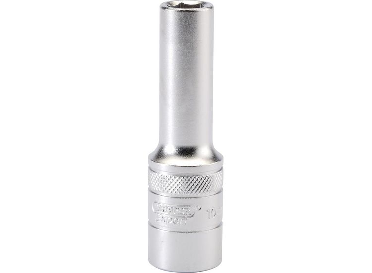 Draper 16642 1/2" Sq. Dr. 6 Point Metric Deep Socket (10mm)