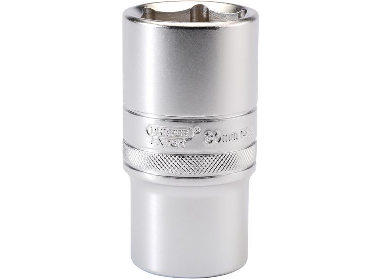 Draper 16659 1/2" Sq. Dr. 6 Point Metric Deep Socket (30mm)