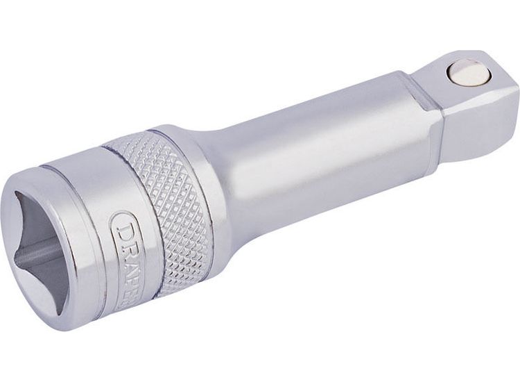Draper 16761 1/2" Sq. Dr. Satin Chrome Wobble Extension Bar (75mm)