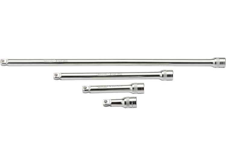 Draper 16770 1/2" Sq. Dr. Wobble Extension Bar Set (Micro Satin Chrome) (4 Piece)