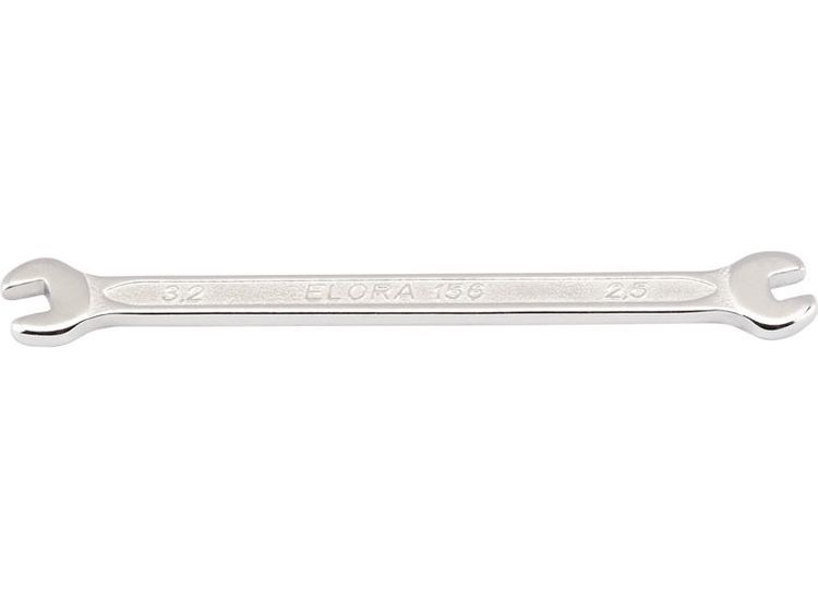 Elora 17022 2.5mm x 3.2mm Midget Double Open Ended Spanner