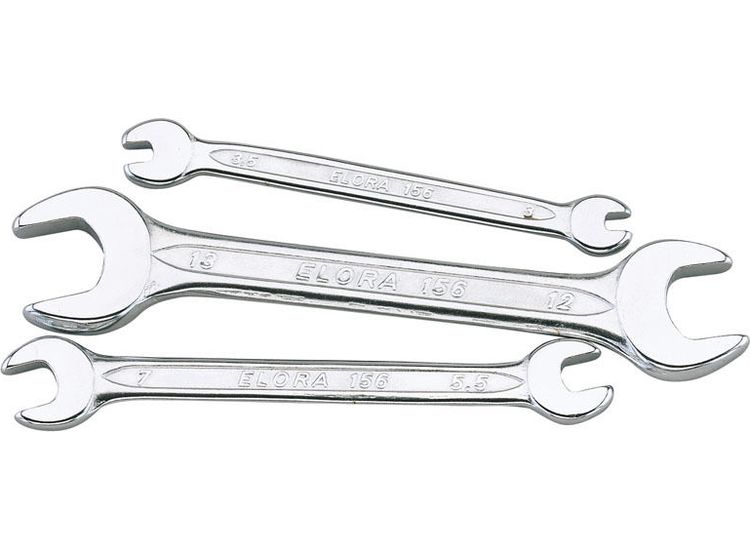 Elora 17028 7mm x 8mm Midget Double Open Ended Spanner