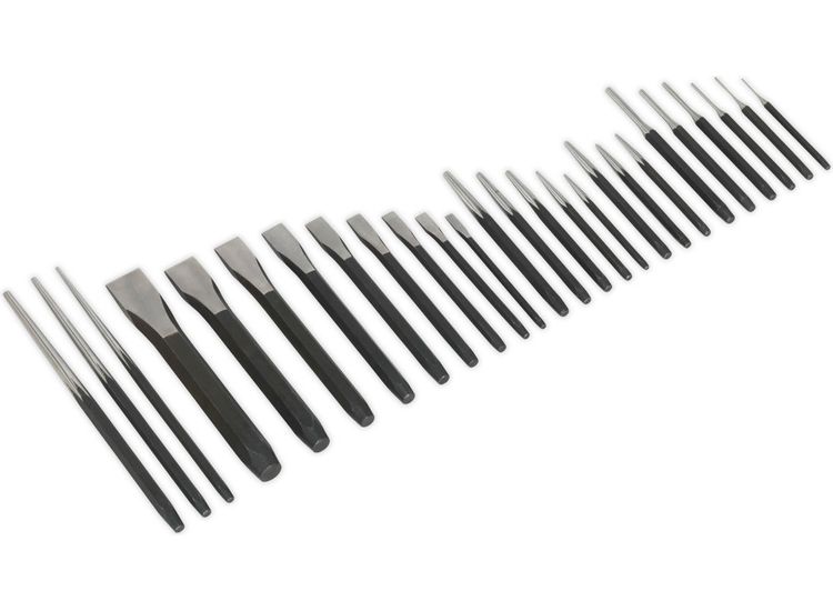 Sealey AK9298 Punch &amp; Chisel Set 26pc