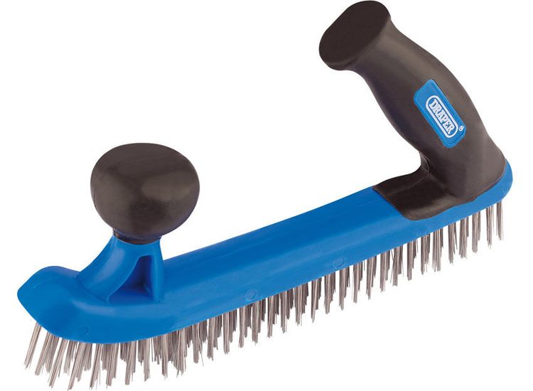 Draper 17188 Two Handle Wire Brush (235mm)