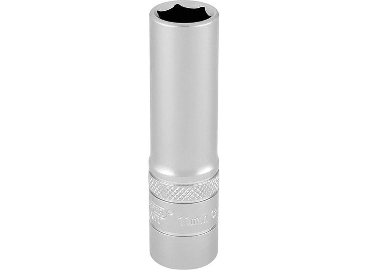 Draper 17544 3/8" Sq. Dr. Hi-Torq&amp;#174; 6 Point Deep Socket (11mm)