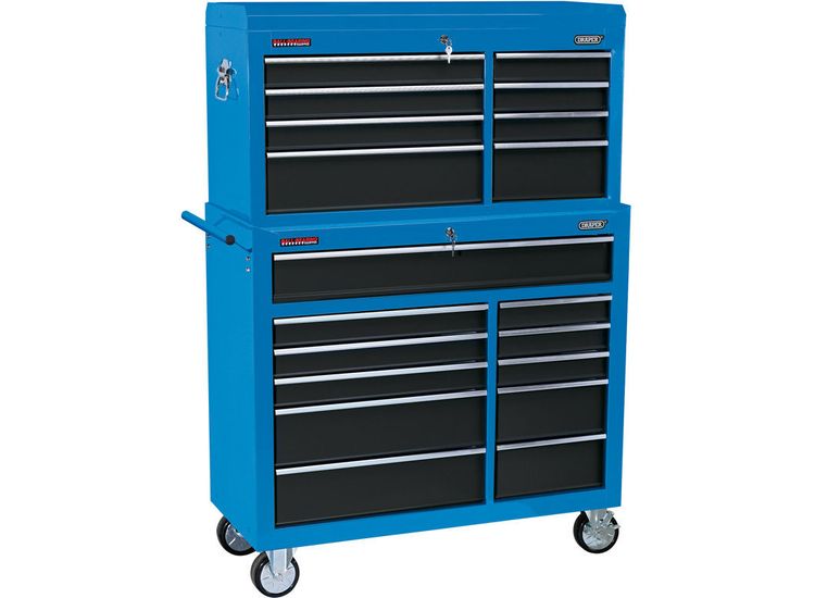 Draper 17764 40" Combined Roller Cabinet and Tool Chest (19 Drawer)