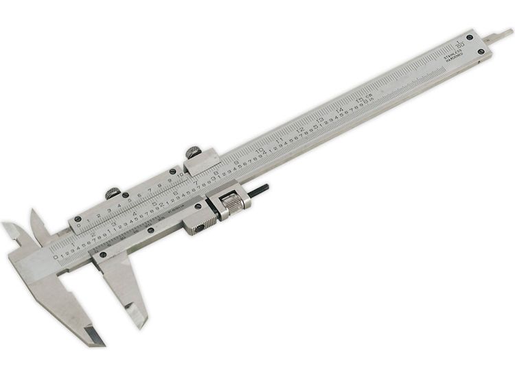 Sealey AK962 Vernier Caliper 150mm(6") (0.02mm - 1/1000" Acc)