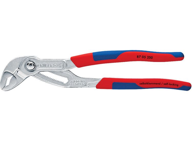 Draper 18498 Knipex 87 05 250SB 250mm Cobra&amp;#174; Chrome Plated Waterpump Pliers