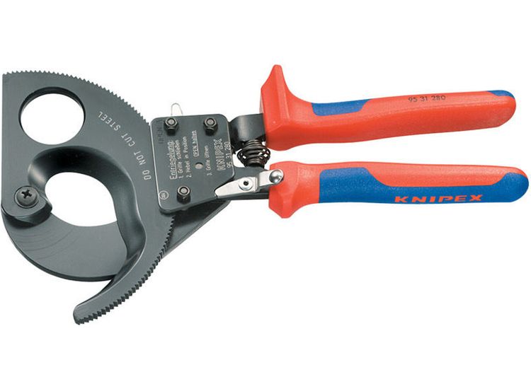 Draper 18557 Knipex 95 31 280 280mm Ratchet Action Cable Cutter