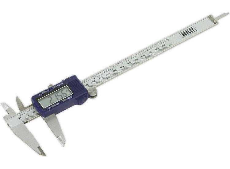 Sealey AK9622EV Digital Vernier Caliper 0-200mm(0-8")