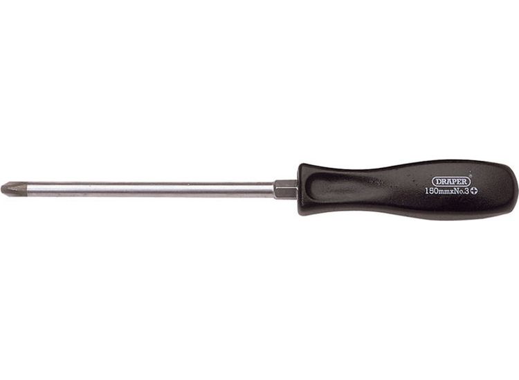 Draper 19534 Cross Slot Mechanics Screwdriver (No 3 x 150mm)