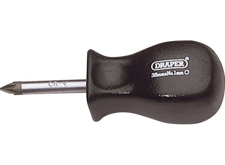 Draper 19542 PZ Type Mechanics Screwdriver (No 1 x 38mm)