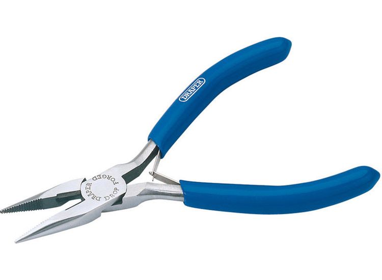 Draper 19647 115mm Spring Loaded Long Nose Pliers