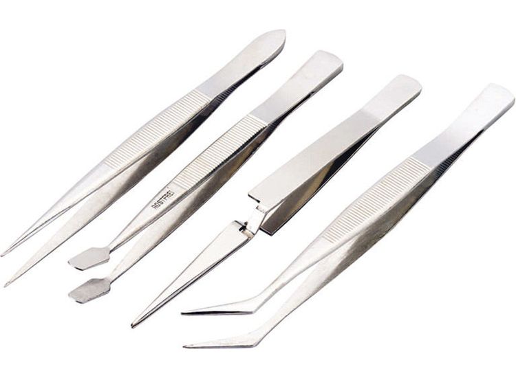 Draper 19850 Tweezer Set (4 Piece)