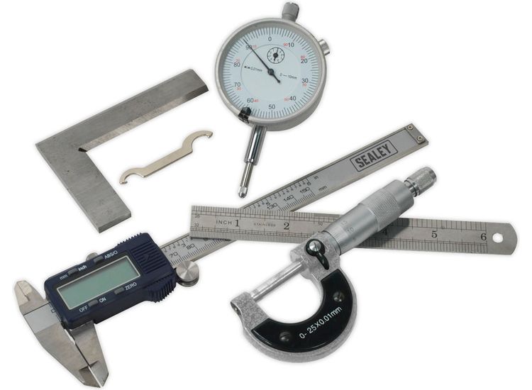 Sealey AK96SET Measuring Tool Set 5pc