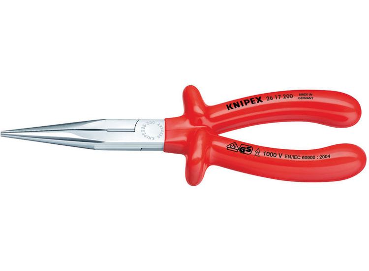 Draper 21454 Knipex 26 17 200 200mm Fully InsulatedLong Nose Pliers