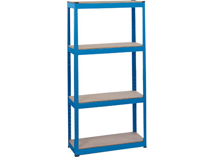Draper 21658 Steel Shelving Unit - Four Shelves (L760 x W300 x H1520mm)