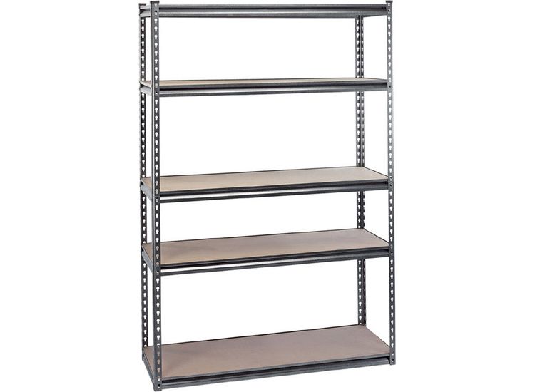 Draper 21663 Heavy Duty Steel Shelving Unit - Five Shelves (L1220 x W450 x H1830mm)