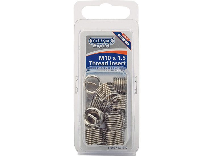 Draper 21710 M10 x 1.5 Metric Thread Insert Refill Pack (12)