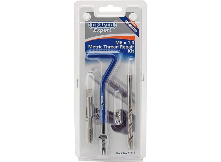 Draper 21715 M6 x 1.0 Metric Thread Repair Kit