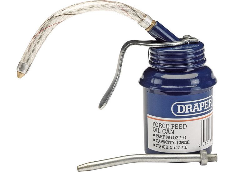 Draper 21716 125ml Force Feed Oil Can