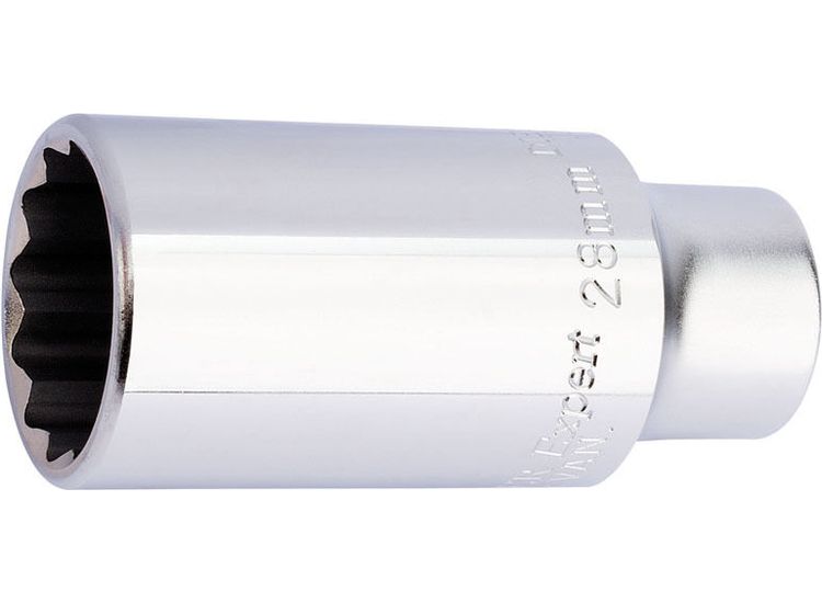 Draper 21833 1/2" Sq. Dr. HGV Diesel Injector Socket (28mm)