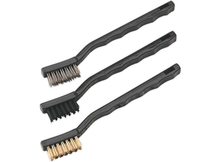 Sealey AK9791 Miniature Brush Set 3pc