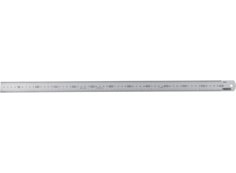 Draper 22672 600mm/24" Stainless Steel Rule