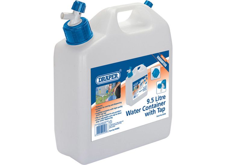 Draper 23246 Water Container with Tap (9.5L)